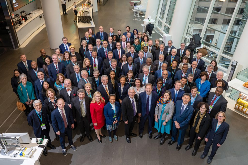 Bloomberg Philanthropies hosts the American Talent Initiative (ATI) convening at Bloomberg LP Headquarters in New York, NY, March 14, 2023. The ATI seeks to substantially expand access and opportunity for talented, low- and moderate-income students at the nation’s colleges and universities with the highest graduation rates.