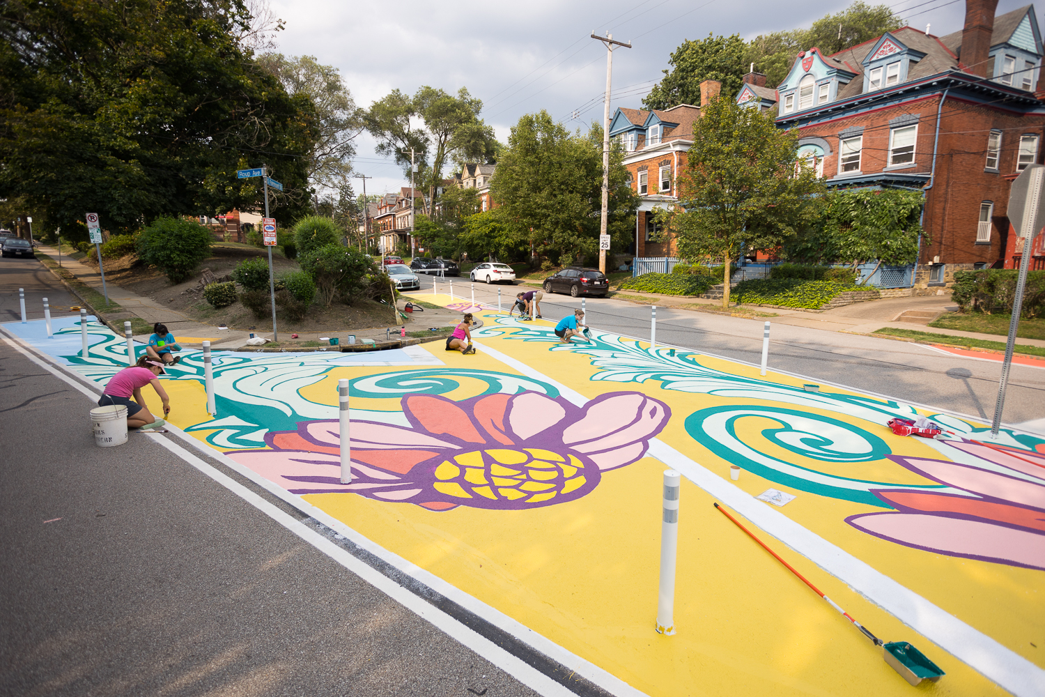 Pittsburgh Ground Mural