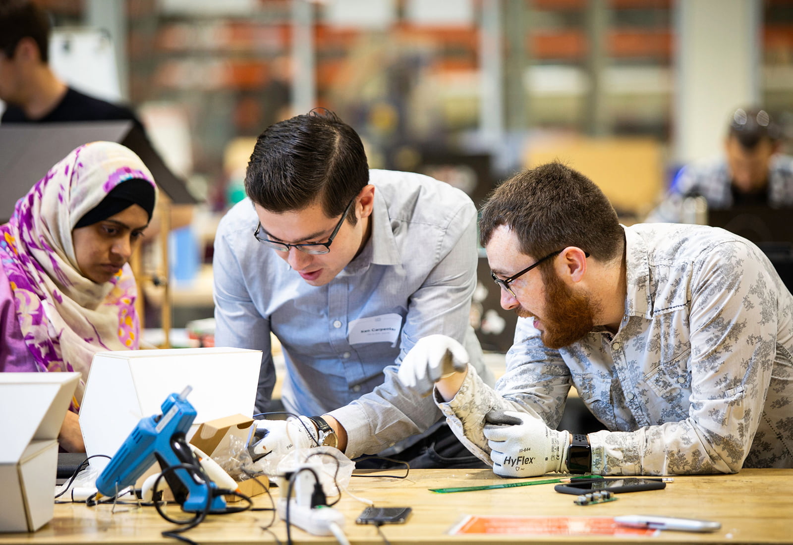 The I-teams in Louisville, Kentucky host a Wi-Fi hackathon.