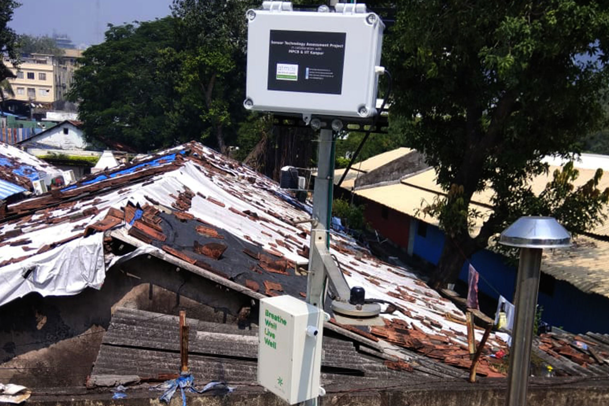 Breathe Well Live Well, Air Quality Monitoring in Mumbai