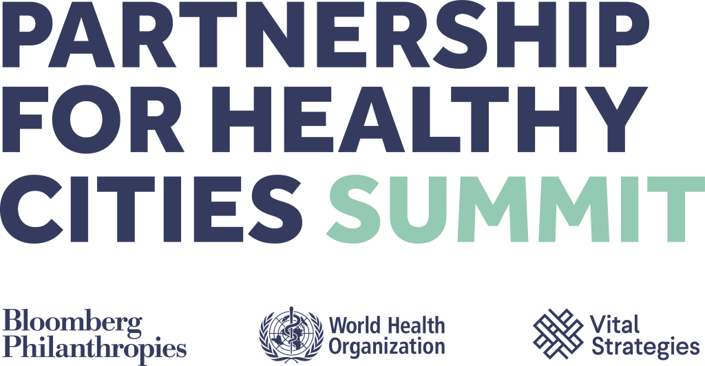 Bloomberg Partnership For Healthy Cities Summit Logo